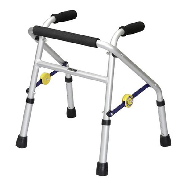 歩行器アルミ製固定型伸縮四脚歩行器スライドフィットXSタイプミニサイズ室内専用非課税