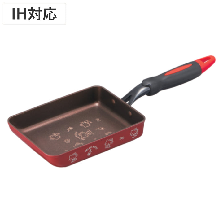 玉子焼き器13cm×18cmIH対応ハローキティエッグパン