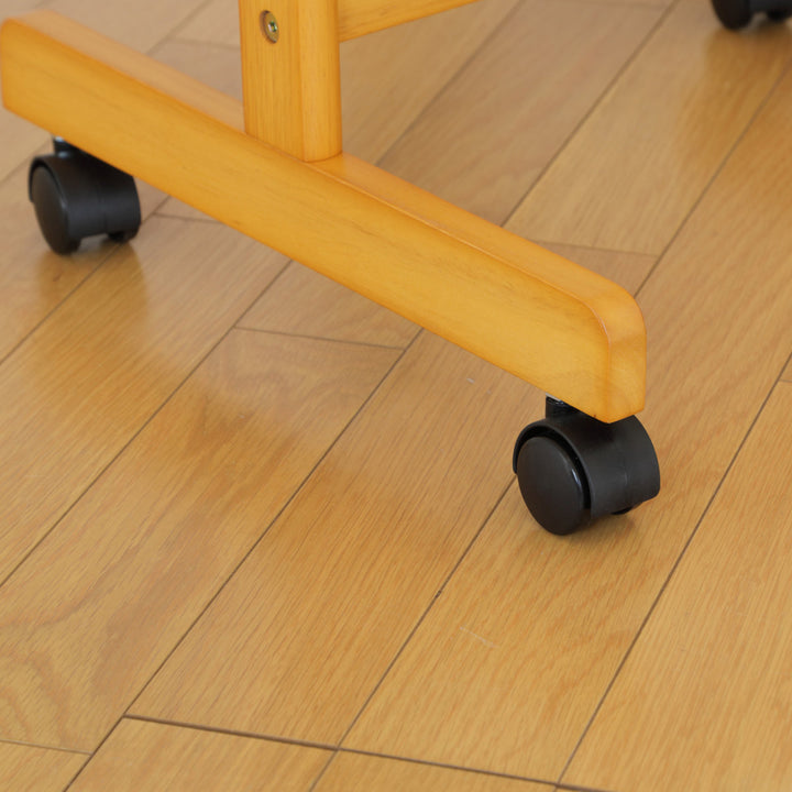 スタンドミラー姿見木製約幅50cm