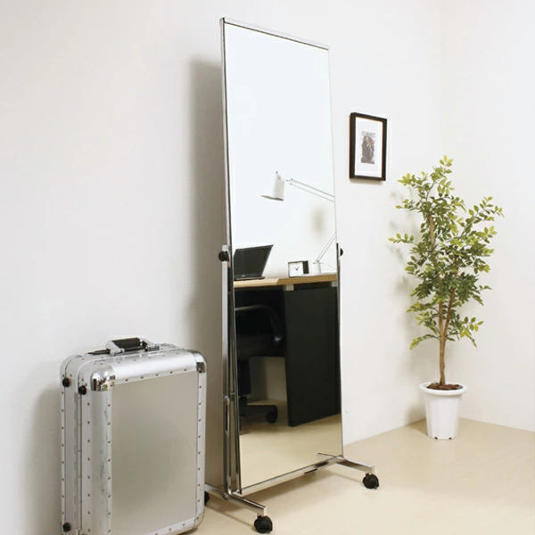 スタンドミラー姿見ノンフレーム幅57cm