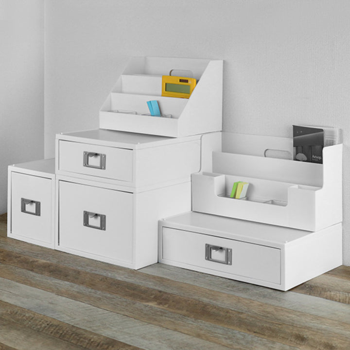 ファイルケースA4ファイルユニットMEDIX横型モノトーンMX-50R