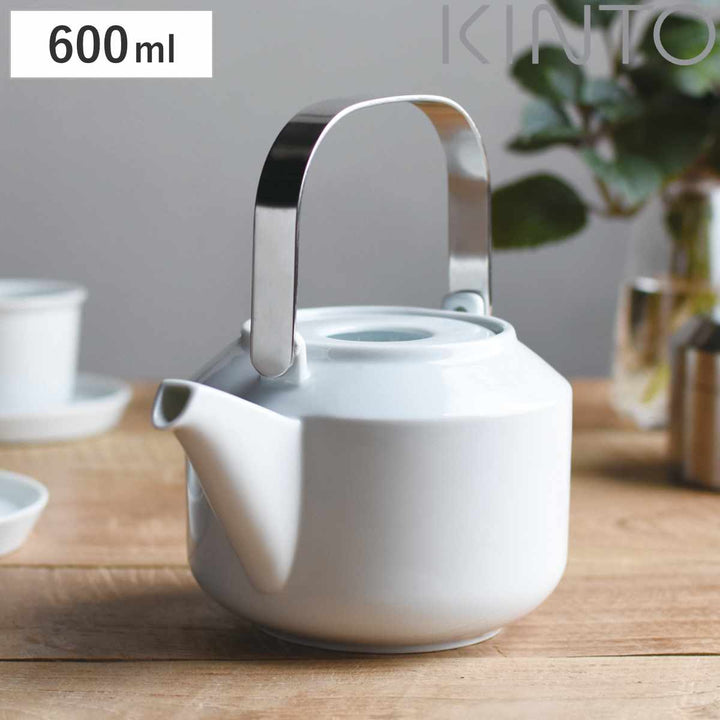 キントーKINTOティーポット600mlLEAVESTOTEA急須磁器