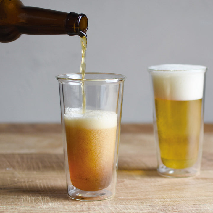 KINTOキントーCASTダブルウォールビアグラス340ml