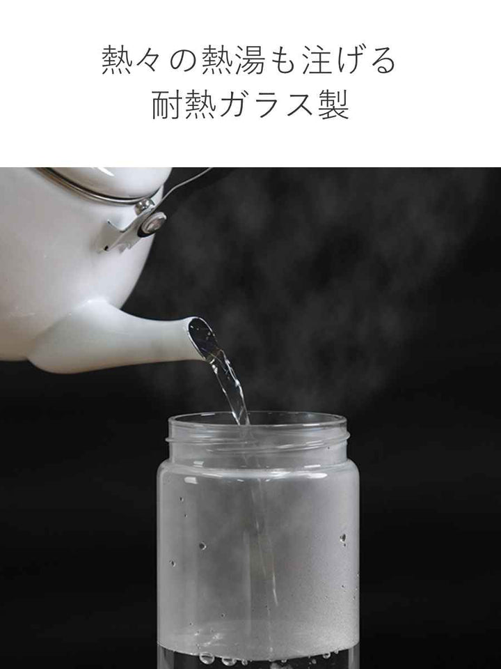 キントーKINTO冷水筒ピッチャー耐熱1LガラスCAPSULEカプセルコールドブリュー水差し