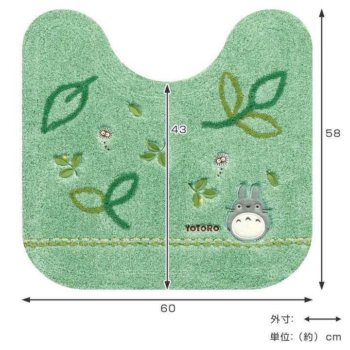 トイレマットとなりのトトロもりのかぜ