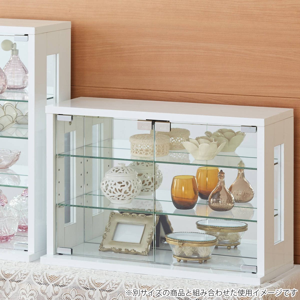 卓上コレクションケース 幅60cm 横型 ガラス – ハウジー