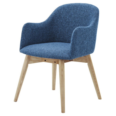 ダイニングチェア 座面高43cm 肘掛け付き カラメリ