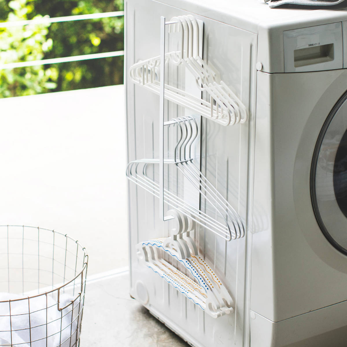 山崎実業 tower マグネット洗濯ハンガー収納ラック タワー – ハウジー