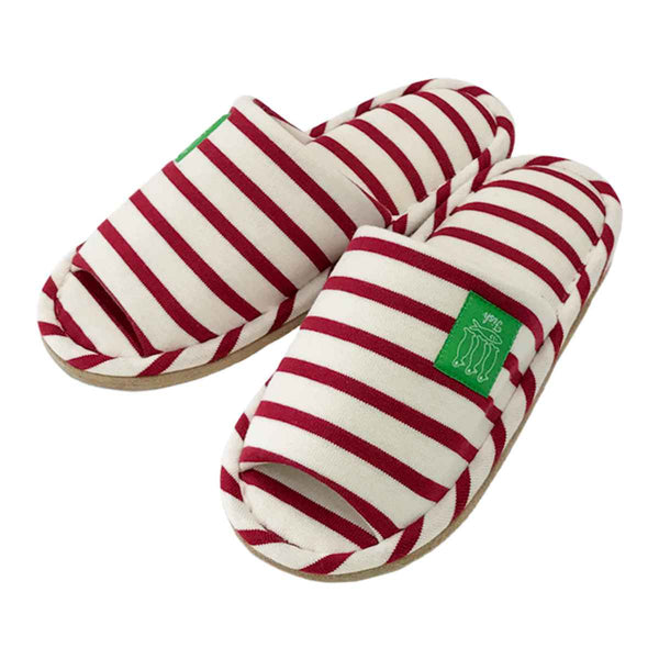 スリッパマリンボーダー外縫いMサイズ
