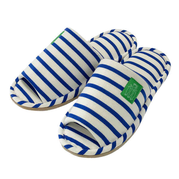 スリッパマリンボーダー外縫いLサイズ