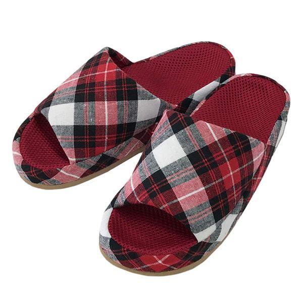 スリッパタータンチェックコンフォートMサイズ