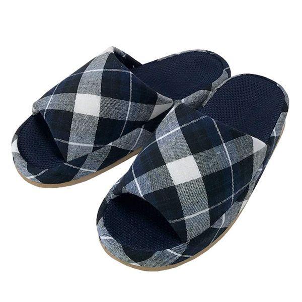 スリッパタータンチェックコンフォートLサイズ