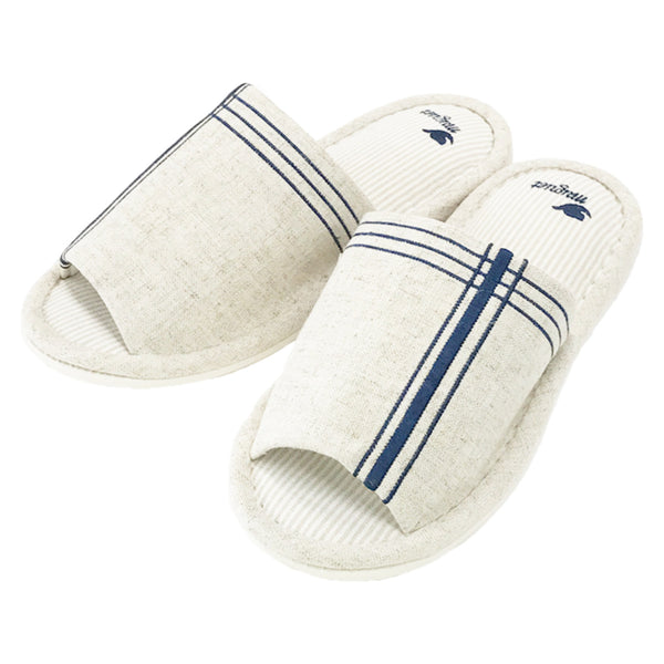 スリッパナチュラルクロス外縫いLサイズ