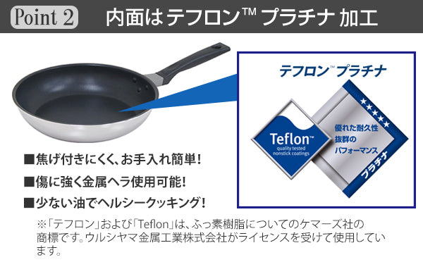 ディープフライパン20cmIH対応IH-ルミエールUMIC日本製