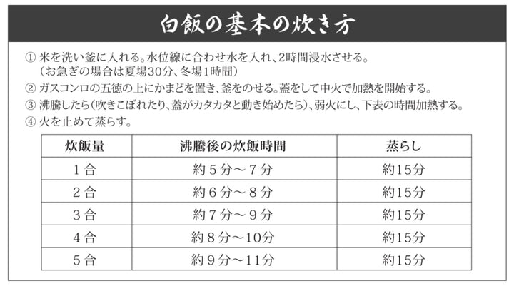 炊飯鍋3合炊きガス火専用謹製釜炊き三昧日本製UMIC