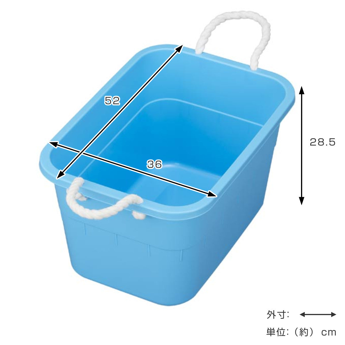 角型タライ36型ブルー10個＋樹脂製バケツ10L ブラック 9個 トンボ 角型タライ ブルー 36型 : コメリドットコム - 通販 - Yahoo