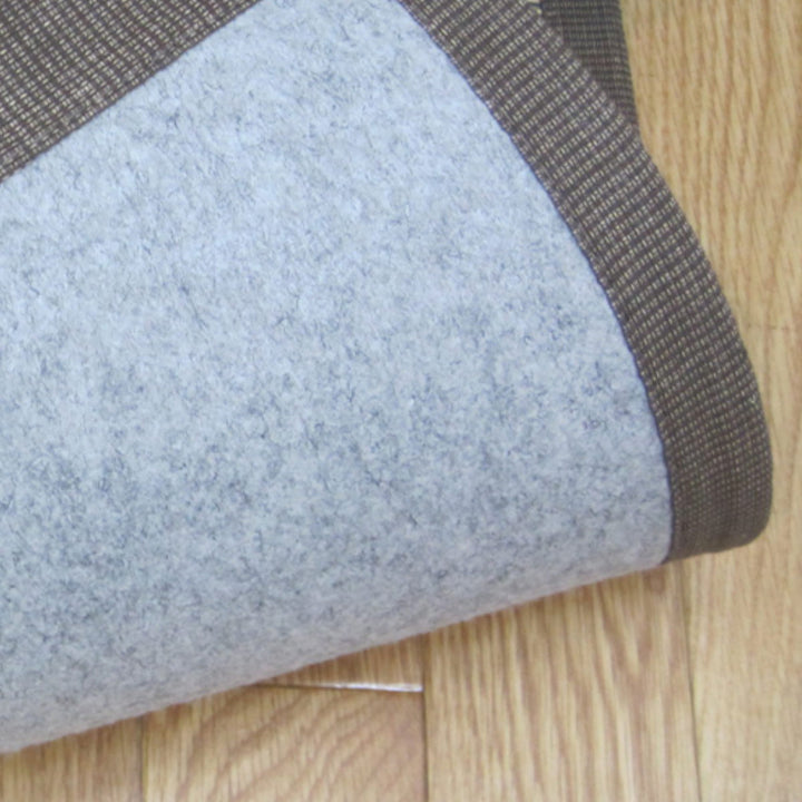 い草上敷き花ござ与那国4.5畳約261×261cmブラウン