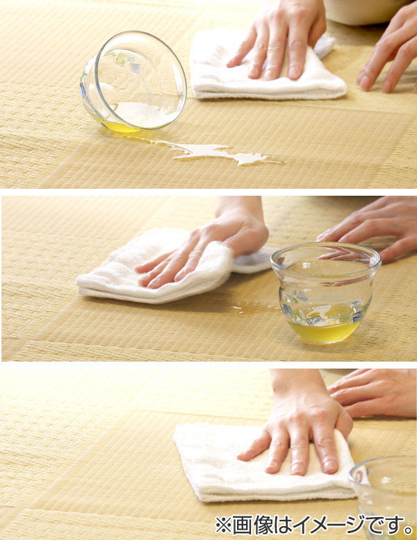 上敷き洗えるPP製月ヶ瀬3畳五八間約176×264cm