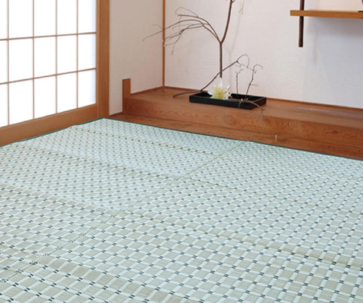 上敷き洗えるPP製月ヶ瀬3畳五八間約176×264cm