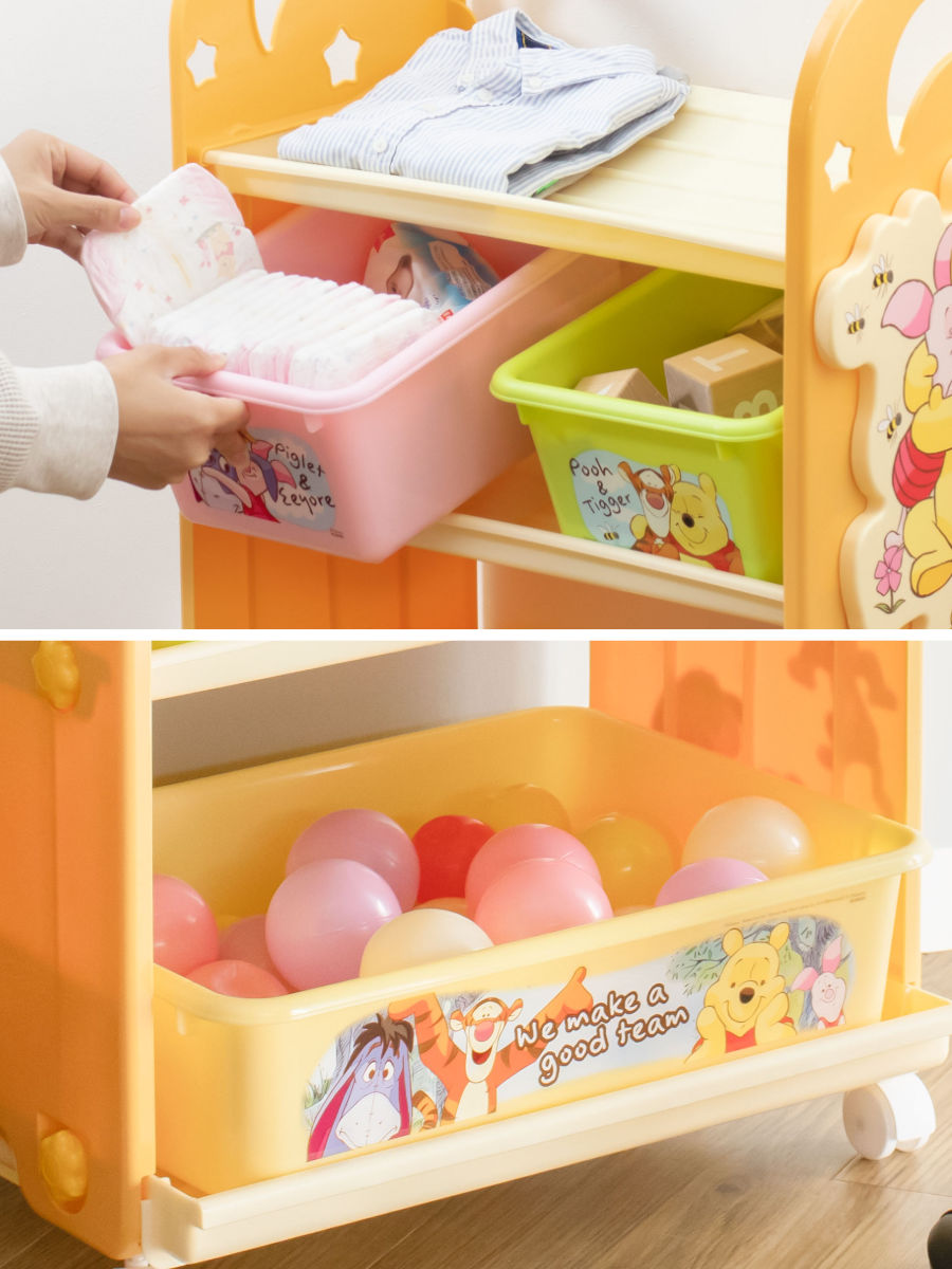 レトロ ポップ カントリー 昭和 クマ 収納 飾り棚 おもちゃケース ラック レトロ ポップ カントリー 昭和 クマ 収納 飾り棚 おもちゃケース
