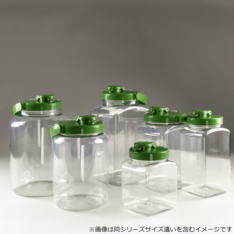 梅酒容器液体密封容器S型1.7Lプラスチック製