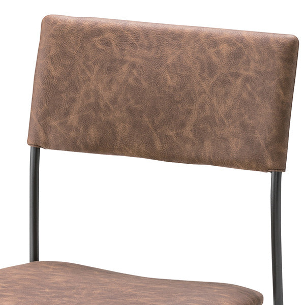 チェアアイアンフレーム椅子座面高47cm