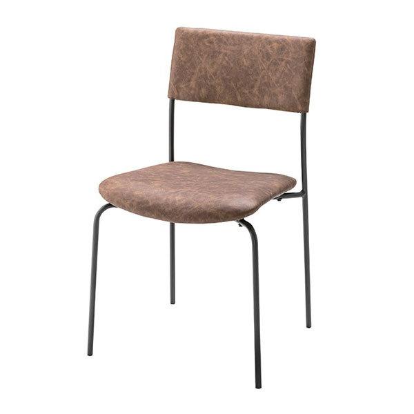 チェアアイアンフレーム椅子座面高47cm