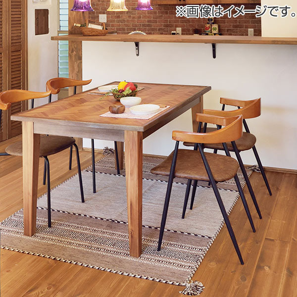 アームチェアアイアンフレーム椅子座面高44cm