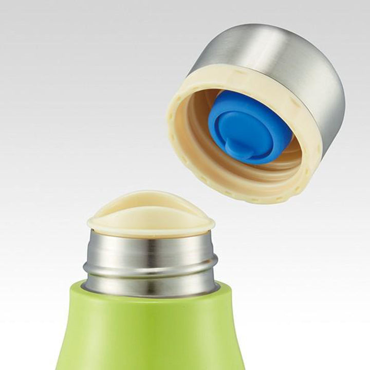 水筒コンパクトステンレスボトルマルシェ400mlアボカド