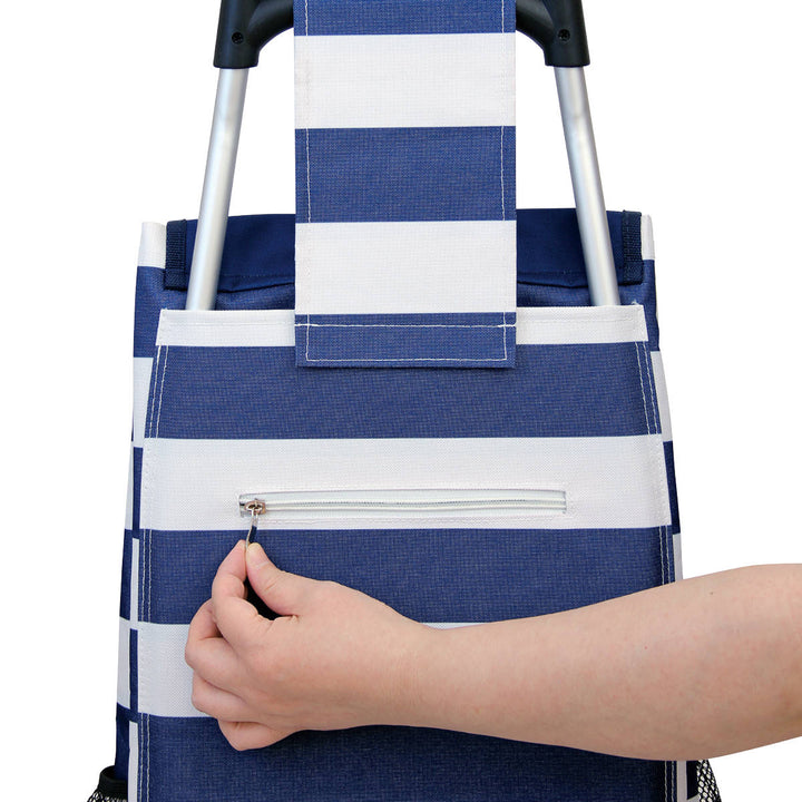 ショッピングカート折りたたみアルミ製バッグ付