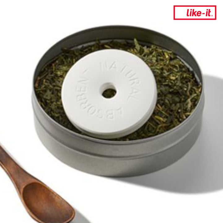 除湿剤NaturalAbsorbent60調湿保存できる珪藻土リングLホワイト