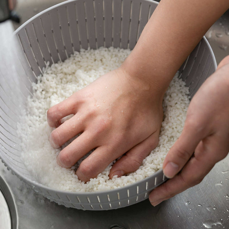 米研ぎ 米とぎにも使えるザルとボウル ライクイット Colander