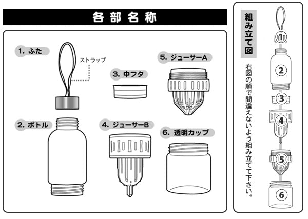 フレーバーウォーターボトル600mlasobuTHEFRUITBLENDER2GOジューサー