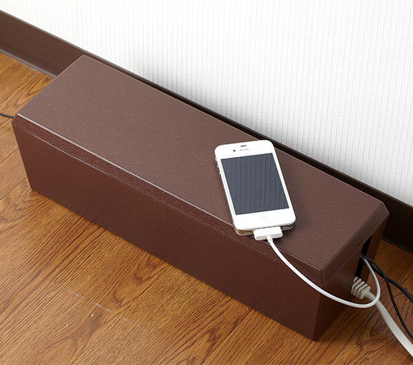 ケーブル収納ケーブルボックススリムタップボックス6口タイプに対応