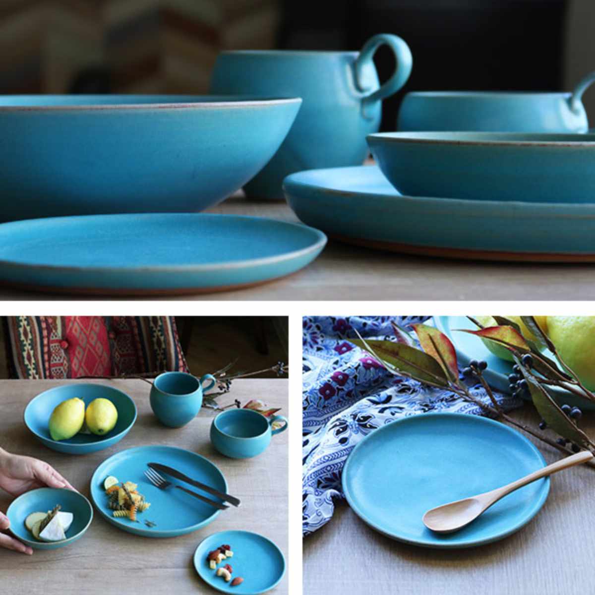 プレート 14cm Blueシリーズ 陶器 食器 笠間焼 日本製 – ハウジー