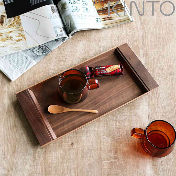 トレイ36×18cmノンスリップKINTOキントーSEPIAシリーズ食器木製