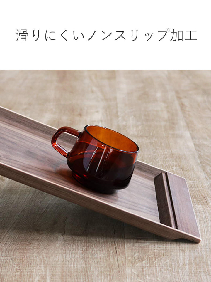 トレイ36×18cmノンスリップKINTOキントーSEPIAシリーズ食器木製