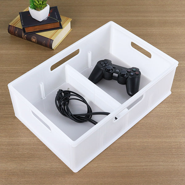 収納収納ボックスキューBOXワイド浅型収納ケース幅39×奥行26×高さ13cm