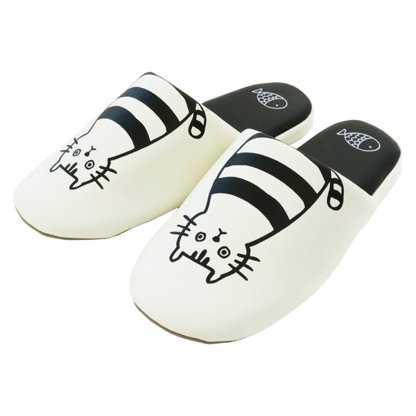 スリッパふきふきネコソフトMサイズホワイト