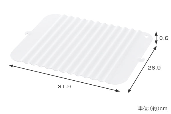 シンクマットシェリー立てて乾かせるシンクマットSシリコン製