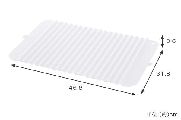 シンクマットシェリー立てて乾かせるシンクマットMシリコン製