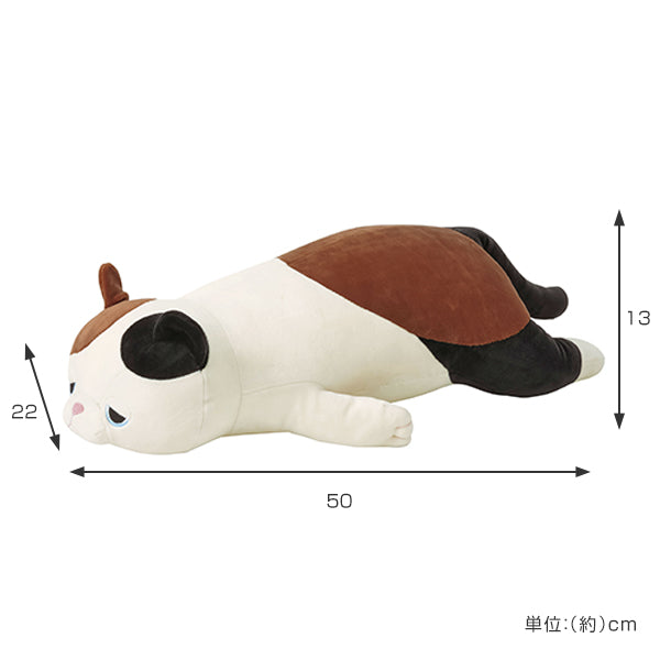 抱き枕 ぬいぐるみ ネコ プレミアムねむねむアニマルズ ゆず Mサイズ