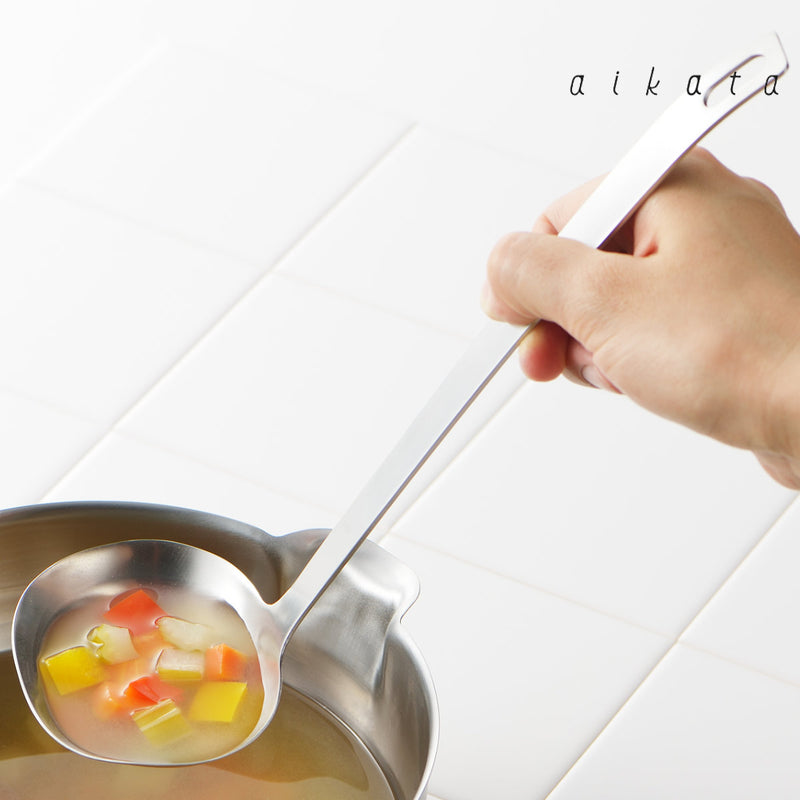 お玉アイカタアイカタツール食洗機対応ステンレス製日本製
