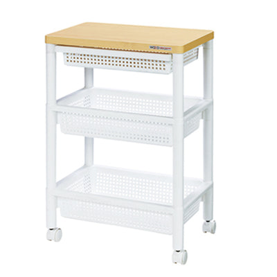 キッチンワゴン 引き出し付き 幅46 奥行30 高さ70