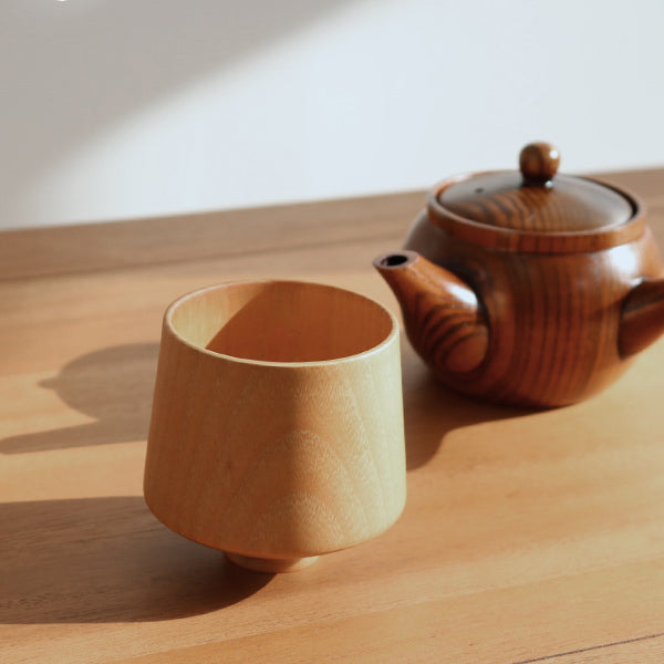 コップ200ml木製バランスカップ天然木食器