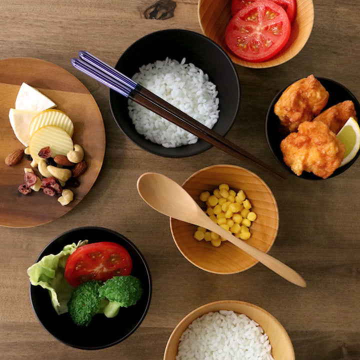 ナチュラルボウル木製380mlM木目ボウル漆天然木食器ナチュラル