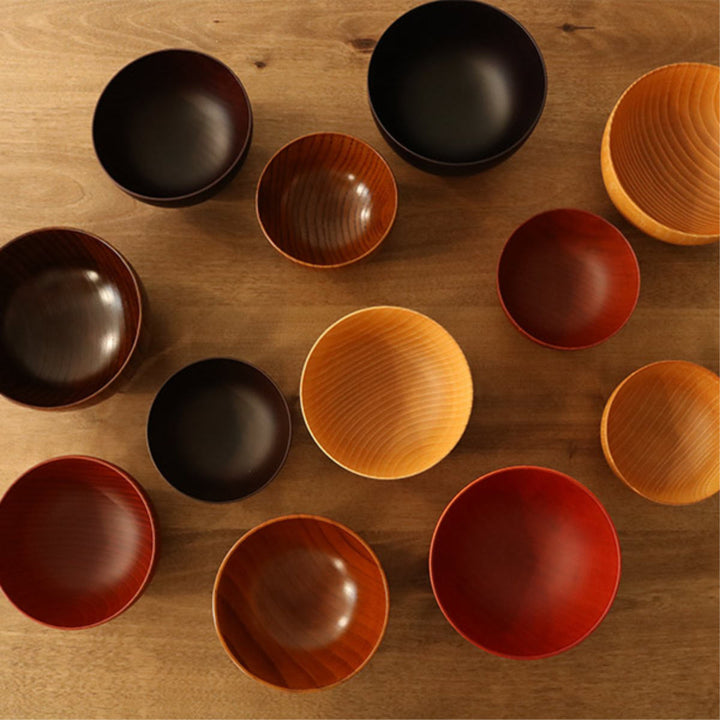 ナチュラルボウル木製540mlL木目ボウル漆天然木食器ナチュラル