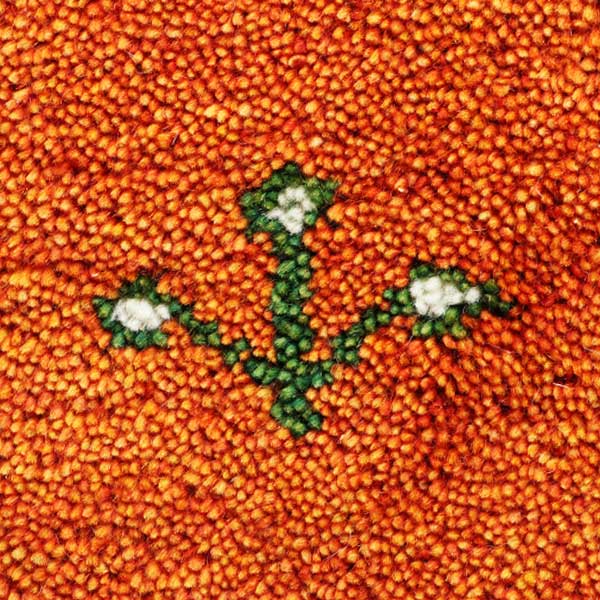 ラグラグマット80×140cm手織りマットギャッベD16