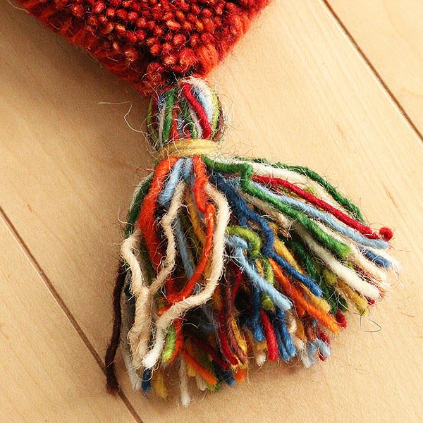 ラグ2畳200×200cm手織りマットラグマットギャッベD20