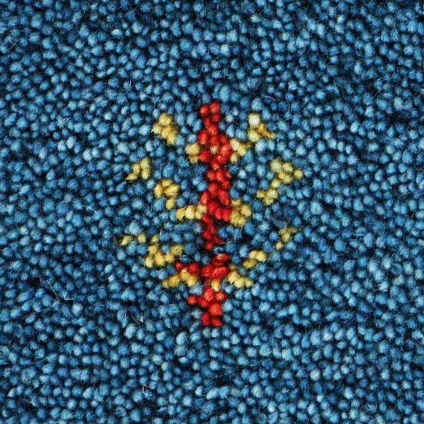 ラグ2畳200×200cm手織りマットラグマットギャッベD20